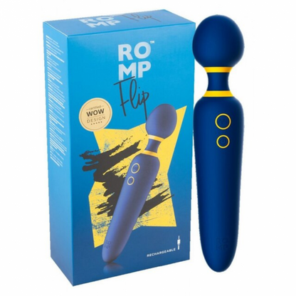 ROMP Flip – Tongkat Urutan Badan & Klitoris Boleh Dicas Semula Silikon