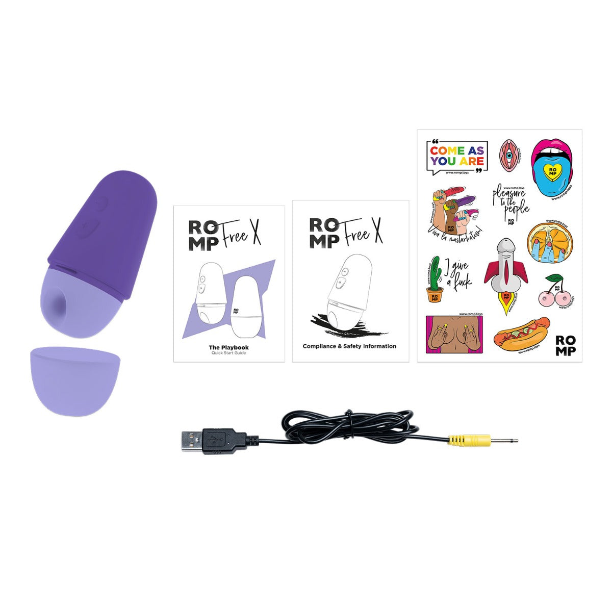 ROMP - Free X Rechargeable Clitoral Stimulator