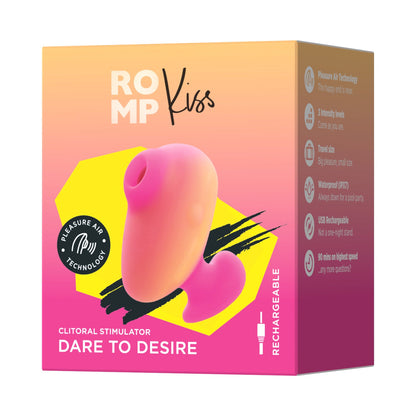ROMP Kiss – Perangsang Kelentit Kompak dengan Pleasure Air™