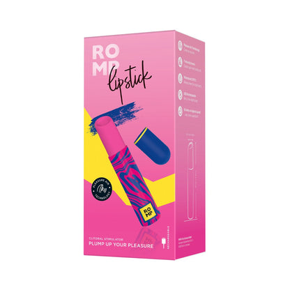 ROMP - Stimulator Klitoris Boleh Dicas Semula Lipstick Tingkatkan Keseronokan Anda