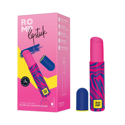 ROMP - Stimulator Klitoris Boleh Dicas Semula Lipstick Tingkatkan Keseronokan Anda