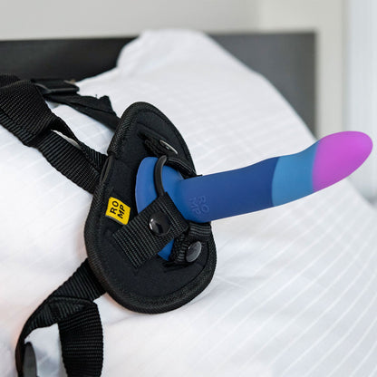ROMP - Piccolo Hit The Right Note 5.5" Pegging Kit dengan Dildo dan Harness