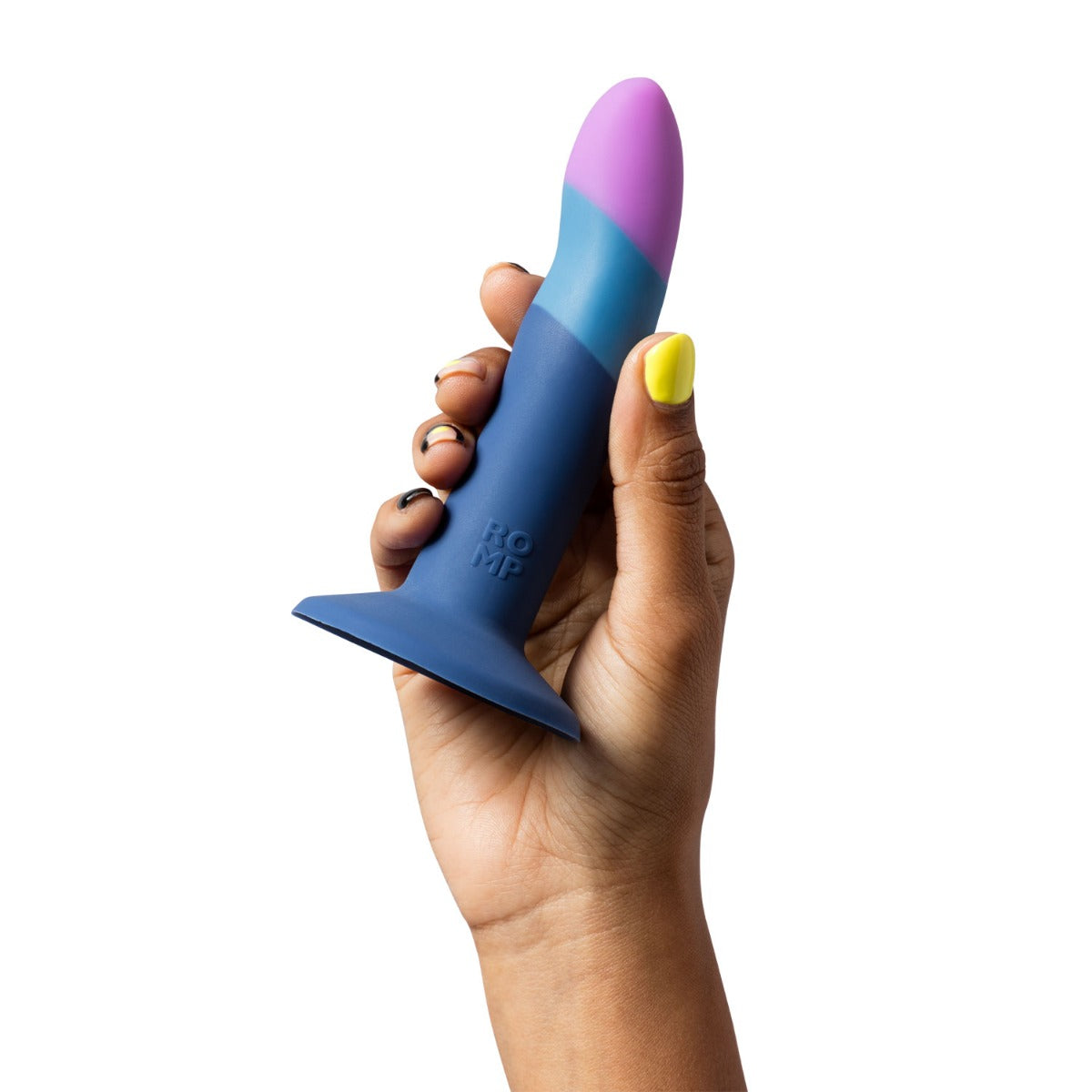 ROMP Piccolo – 5.5” Suction Cup Dildo (Harness Compatible)
