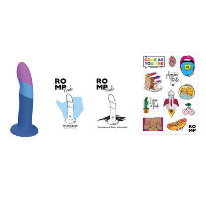 ROMP Piccolo – Dildo Cawan Sedutan 5.5” (Serasi dengan Pengikat)
