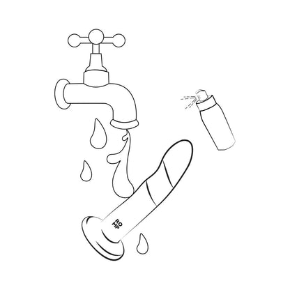 ROMP Piccolo – Dildo Cawan Sedutan 5.5” (Serasi dengan Pengikat)
