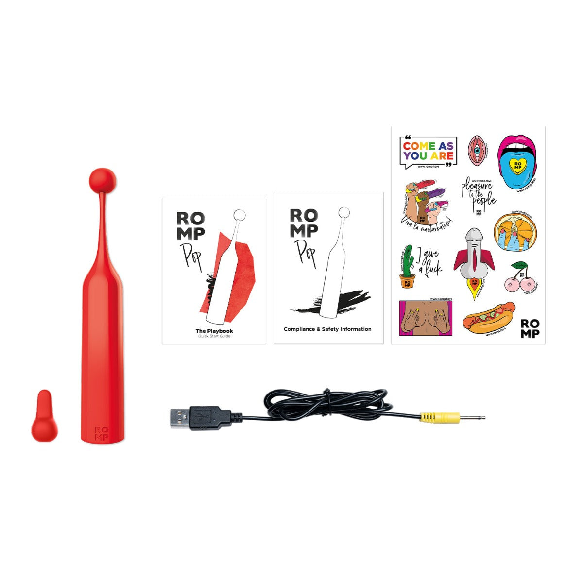 ROMP Pop – Silicone Clitoral Stimulator with Pinpoint Precision