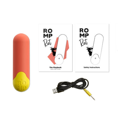 Romp - Riot Pengecas Bateri Peluru Perangsang Klitoris (Kuning)