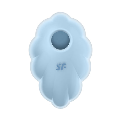 Satisfyer - Penggetar Kelentit Berdenyut Udara Berganda Cloud Dancer Biru