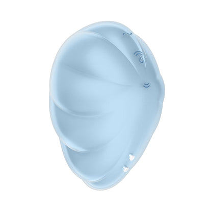 Satisfyer - Penggetar Kelentit Berdenyut Udara Berganda Cloud Dancer Biru