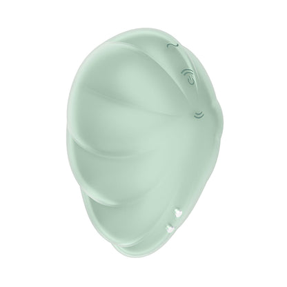 Satisfyer - Pemijar Kelentit Berdenyut Udara Berganda Cloud Dancer Mint