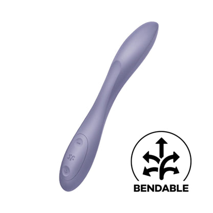 Satisfyer - G-Spot Flex 2 Penggetar Titik G Boleh Lentur Lilac