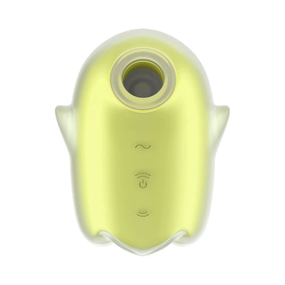 Satisfyer - Penggetar Klitoris Denyutan Udara Berganda Hantu Bercahaya Kuning