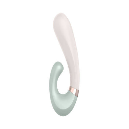 Satisfyer - Penggetar Klitoris dan Titik G Kawalan Aplikasi Gelombang Haba Warna Pudina