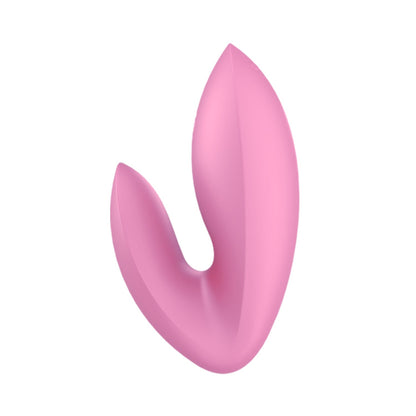 Satisfyer - Perusap Jari Silikon Love Riot Merah Jambu