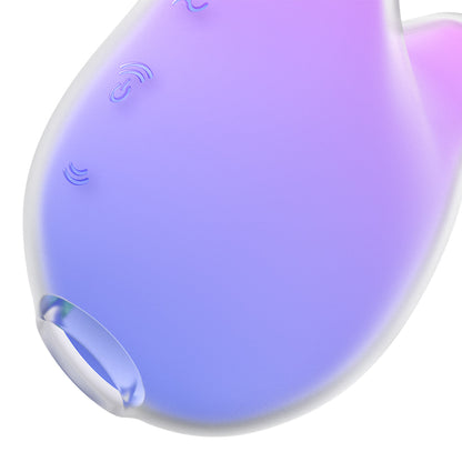 Satisfyer - Mermaid Vibes Double Air Pulse Clitoral Stimulator Lila Pink