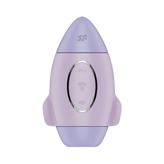 Satisfyer - Mission Control Double Air Pulse Clitoral Vibrator Violet