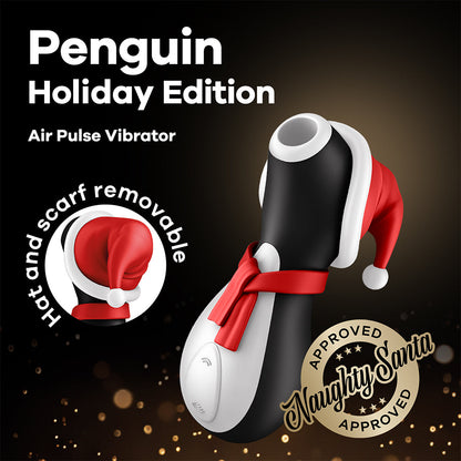 Satisfyer - Perangsang Klitoris Getaran Udara Edisi Percutian Penguin