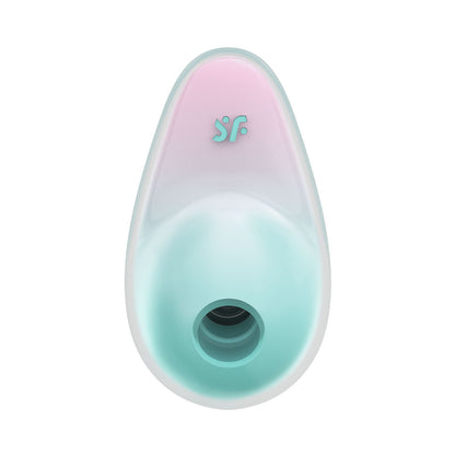 Satisfyer - Penggetar Kelentit Dwi Denyutan Udara Pixie Dust Merah Jambu Pudina