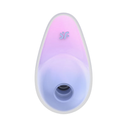 Satisfyer - Penggetar Klitoris Dwi Denyutan Udara Pixie Dust Violet Pink