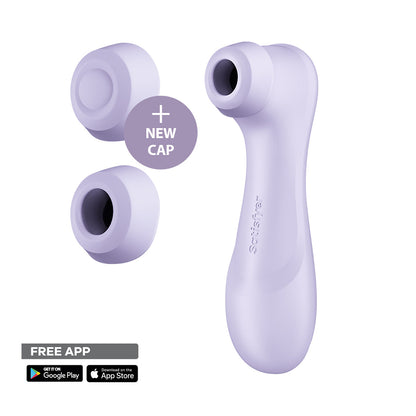 Satisfyer - Penggetar Kelentit Kawalan Aplikasi Pro 2 Generasi 3 Ungu