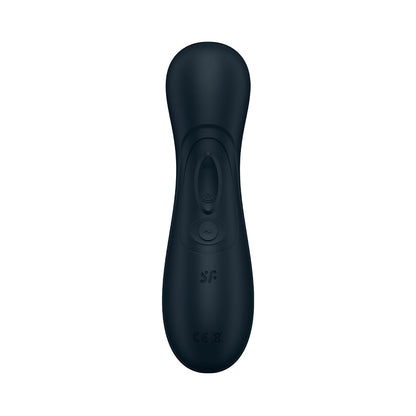 Satisfyer - Pro 2 Generasi 3 Penggetar Klitoris Denyutan Udara Berganda Hitam