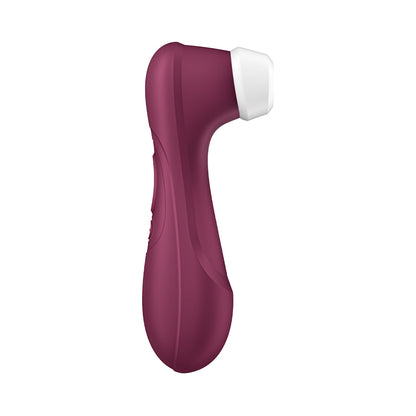 Satisfyer - Pro 2 Generasi 3 Vibrator Klitoris Dwi Denyutan Udara Merah
