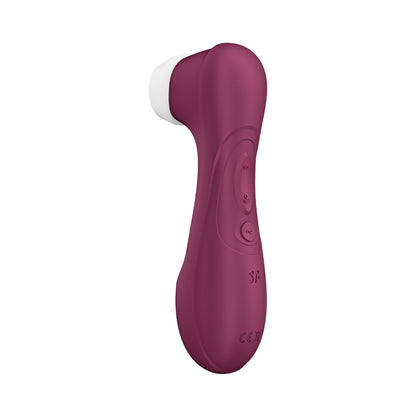 Satisfyer - Pro 2 Generasi 3 Vibrator Klitoris Dwi Denyutan Udara Merah