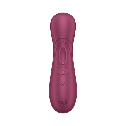 Satisfyer - Pro 2 Generasi 3 Vibrator Klitoris Dwi Denyutan Udara Merah