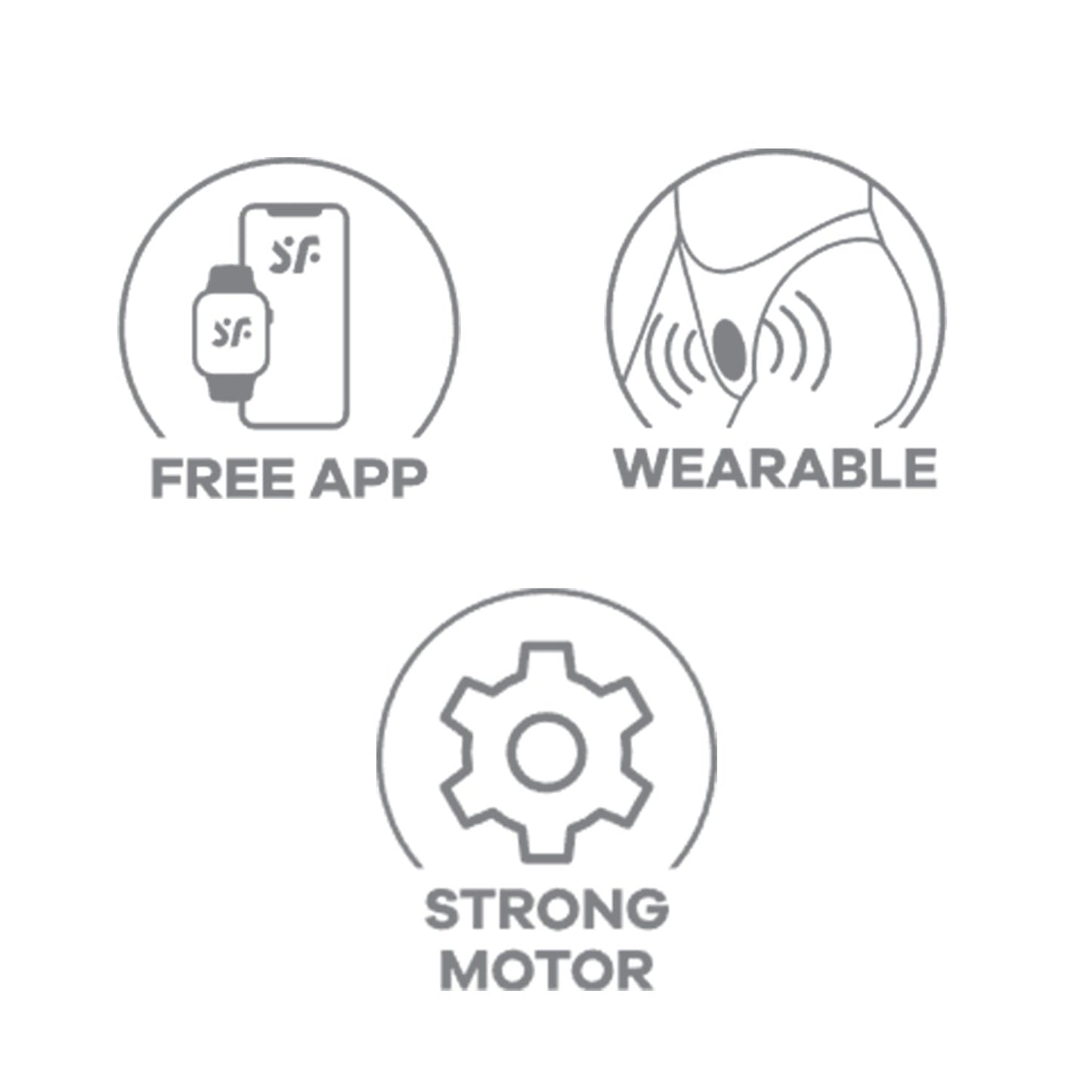 Satisfyer - Ribbed Petal App-Controlled Wearable Vibrator Rose