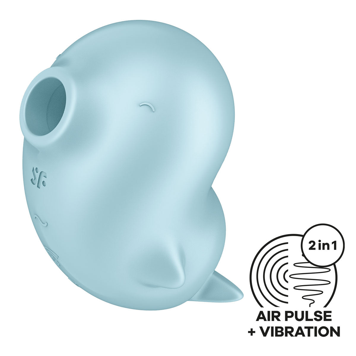 Satisfyer - Sassy Seal Double Air Pulse Clitoral Vibrator