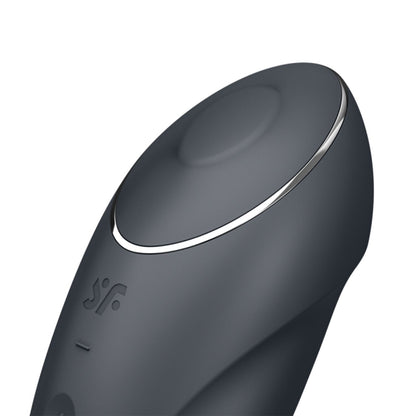Satisfyer - Tap and Climax 1 Penggetar Tekan Grey