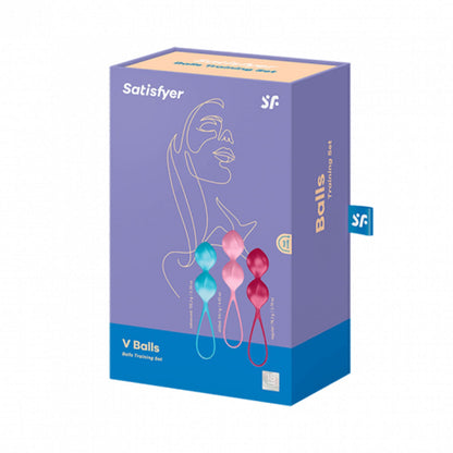 Satisfyer - Set Latihan Kegel V Balls 3 unit