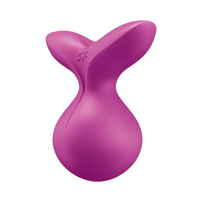 Satisfyer - Viva la Vulva 3 Vibrator Klitoris Letak Atas Ungu
