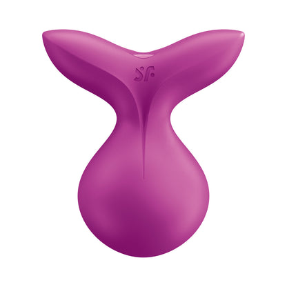 Satisfyer - Viva la Vulva 3 Vibrator Klitoris Letak Atas Ungu