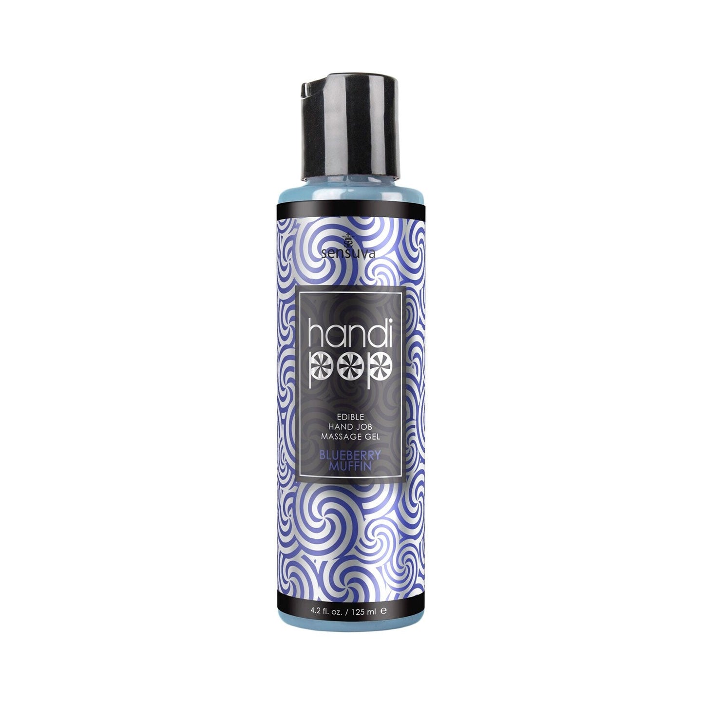 Sensuva - Handipop Edible Hand Job Massage Gel Blueberry 125 ml