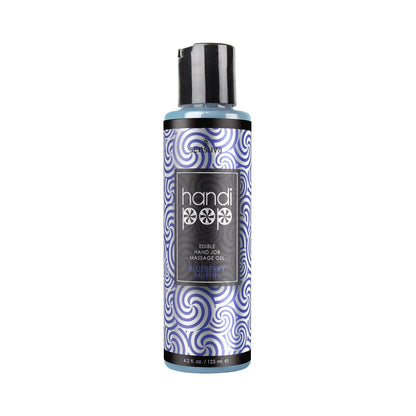 Sensuva - Gel Urut Handipop Edible Hand Job Blueberry 125 ml