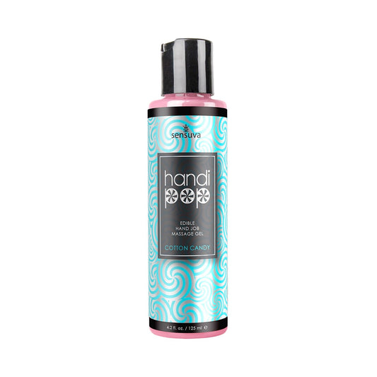Sensuva - Handipop Edible Hand Job Massage Gel Cotton Candy 125 ml