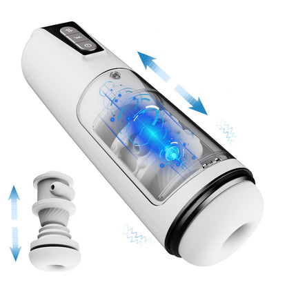 Syarikat Horny - Shiok - Titan Swagger Stroker Menolak dan Berputar Automatik
