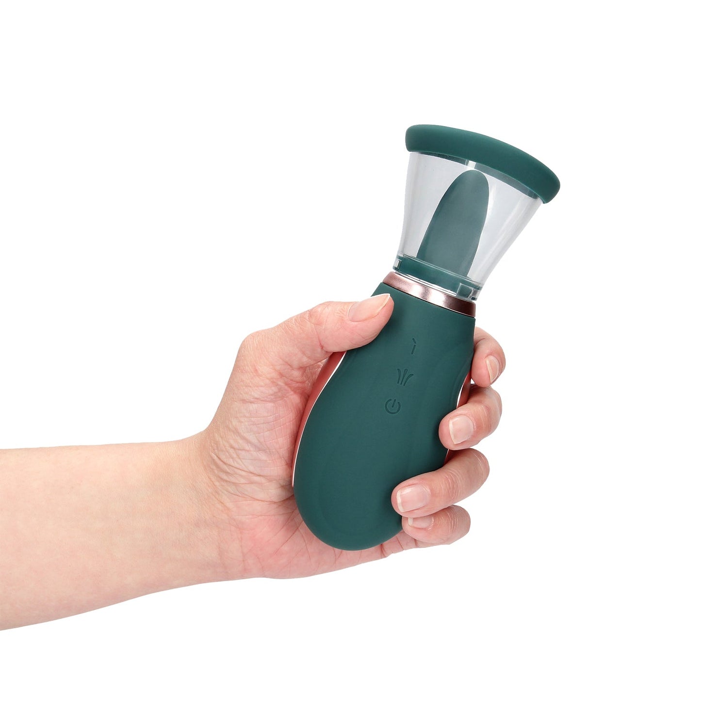 Pumped - Enhance Automatic Vulva and Breast Pump Forest Green