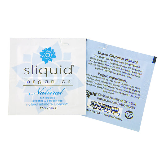 Sliquid - Pelincir Berasaskan Air Semulajadi Organik 5ml