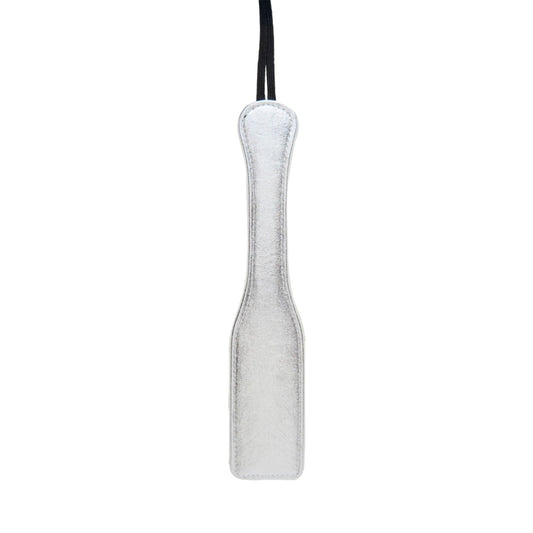 SM Club - PU Leather Paddle Silver