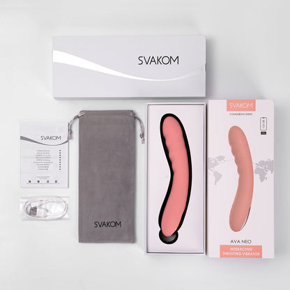 Svakom - Ava Neo Vibrator Titik G Berdenyut Terkawal Aplikasi