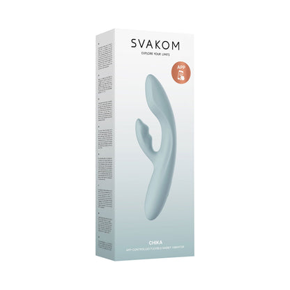 Svakom - Penggetar Arnab Pemanas Kawalan Aplikasi Chika