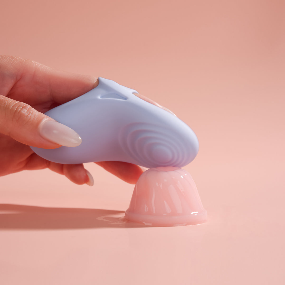 Svakom - Echo 2 App-Controlled Flexible Finger Vibrator Sky Blue