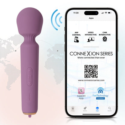 Svakom - Penggetar Tongkat Kawalan Aplikasi Mini Emma Neo