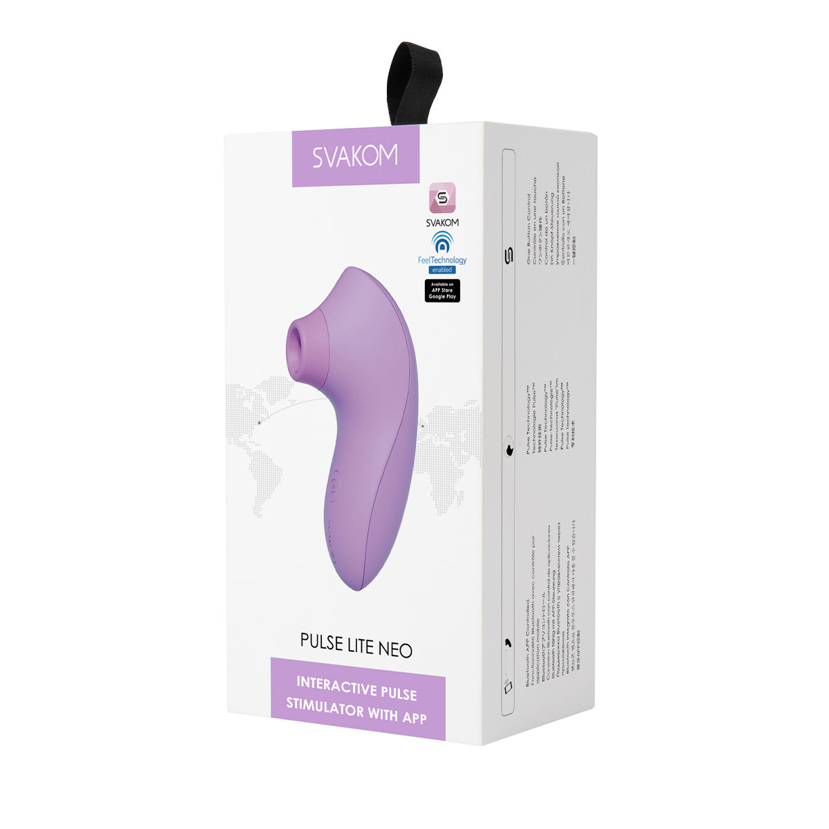 Svakom - Pulse Lite App-Controlled Neo Clitoral Stimulator Lavender