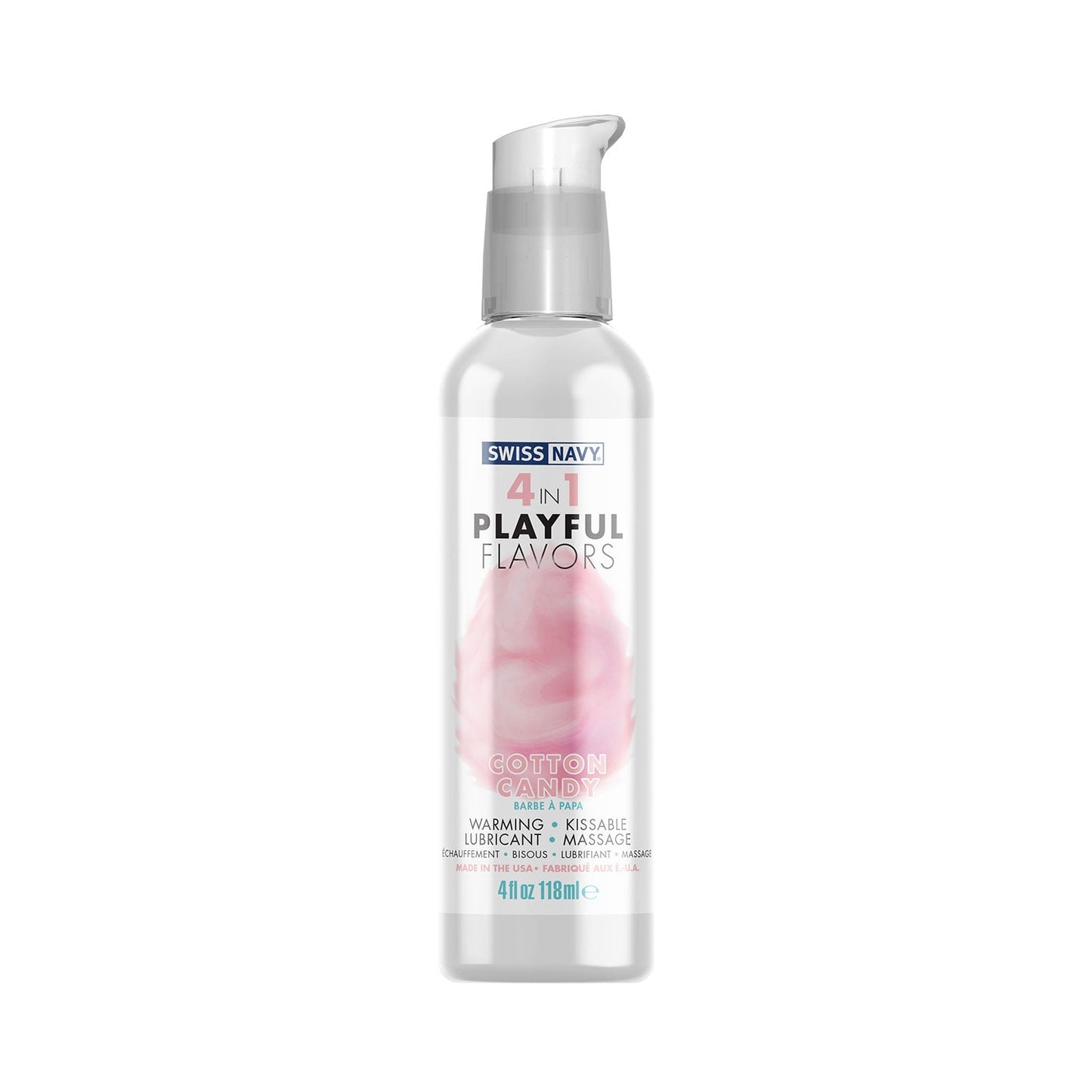 Swiss Navy - 4 in 1 Playful Flavors Warming Lubricant Cotton Candy 118ml