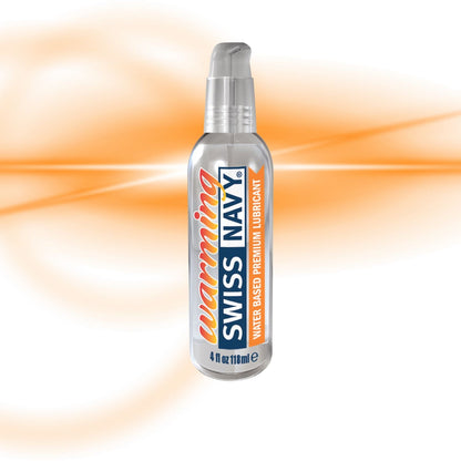 Swiss Navy - Pelincir Berasaskan Air Pemanas Premium 118 ml