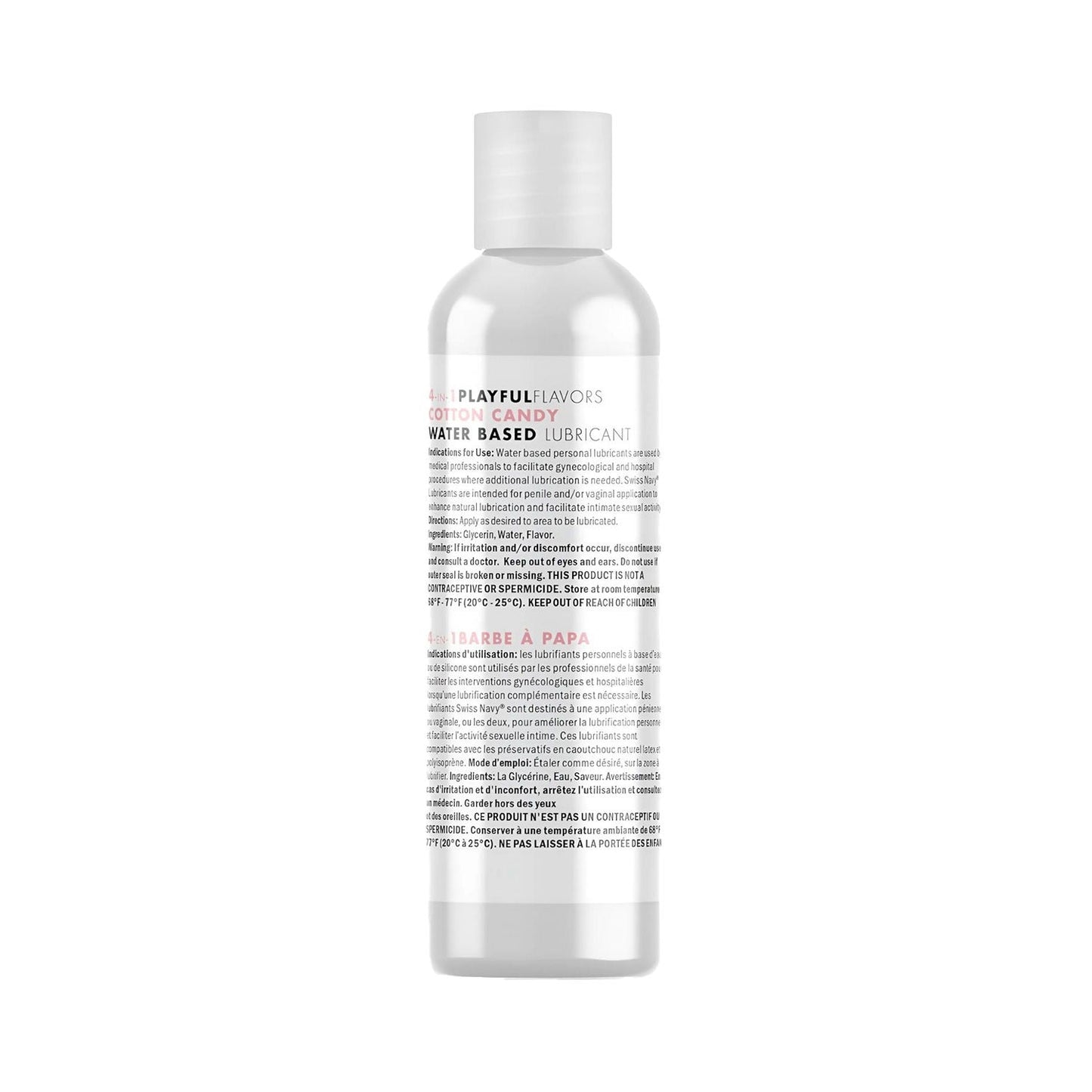 Swiss Navy - 4 in 1 Playful Flavors Warming Lubricant Cotton Candy 30ml