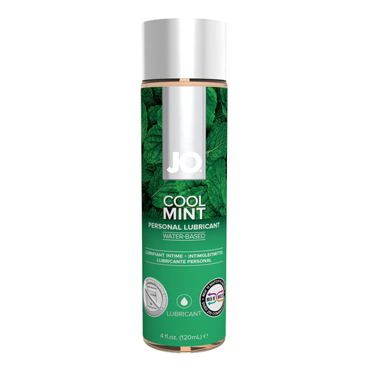 System Jo - H2O Flavors Cool Mint Edible Water Based Lubricant 120ml